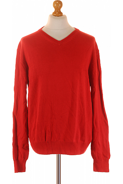 Pánský Svetr Červený Vel. L