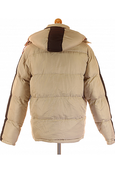 Zimní Pánská Bunda Béžová Vel. S
