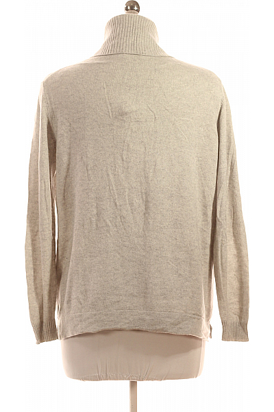 Dámský Svetr Hedvábný Šedý Peter Hahn Vel. 42