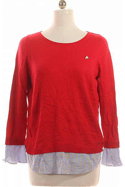  Halenka Pletená Červená S.OLIVER Vel. 40