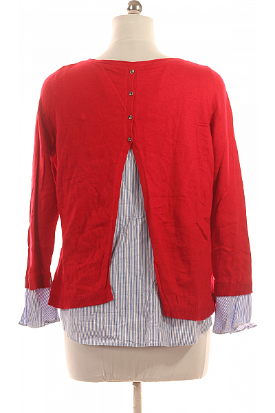  Halenka Pletená Červená S.OLIVER Vel. 40