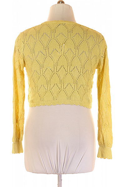 Dámské Bolerko Žluté Second hand Vel. L