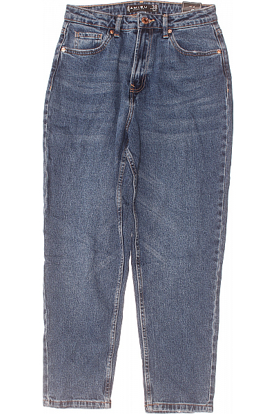 Amisu Boyfriend Dámské Džíny Modré Vel. 38