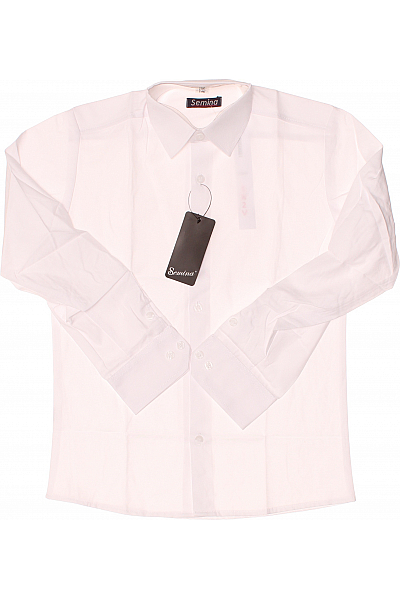 Chlapecká Košile Bílá