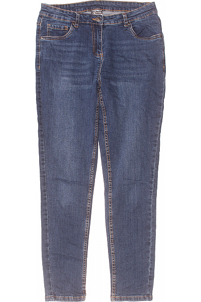 Dámské Džíny Modré Second Hand Vel. 38