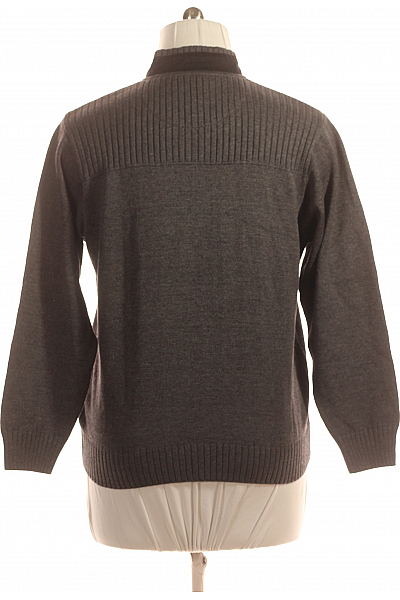 Pánský Svetr Šedý Vel. 50