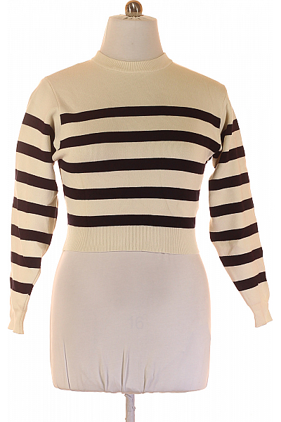 ZARA Dámský Pulovr Černobílý Vel. L