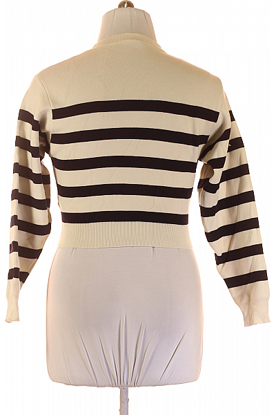 ZARA Dámský Pulovr Černobílý Vel. L