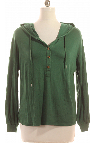 Dámské Tričko Zelené Second Hand Vel. L