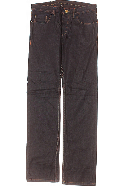 Pánské Rovné Džíny Černé ZARA Second Hand Vel. 40