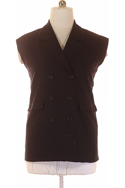 Kratká Dámská Vesta Černá Someday Vel. 42