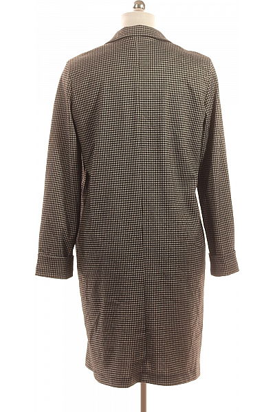 Krátký Dámský Kabát Černobílý PIECES Vel. M