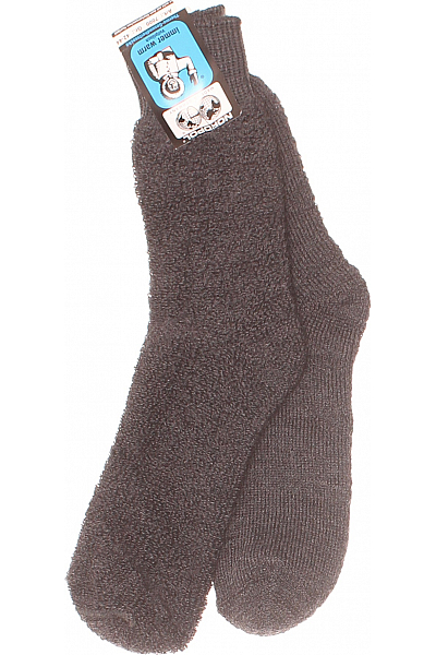  Ponožky Šedé Second Hand Vel. 42/44