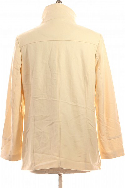 Dámský Kabát Bílý Vel. 42