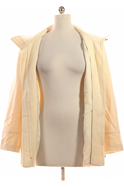 Dámský Kabát Bílý Vel. 42