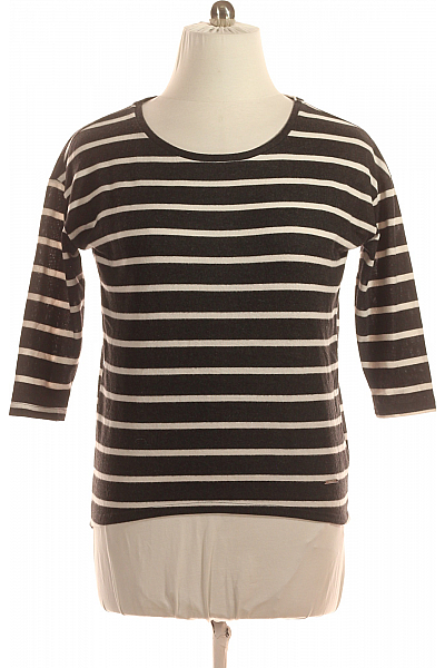  Halenka Pletená Černobílá My Haily S Vel. L