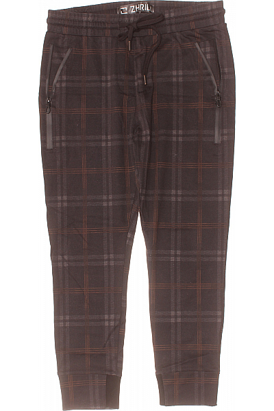 ZHRILL Dámské Kalhoty Rovné Černé Second Hand Vel. L