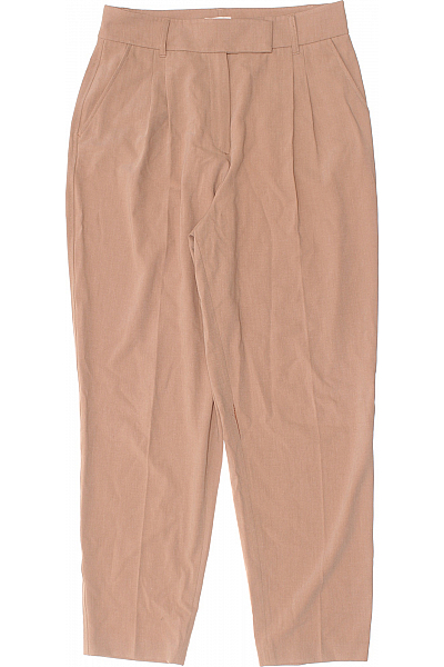 Dámské Kalhoty Hnědé S.OLIVER Second Hand Vel. 38