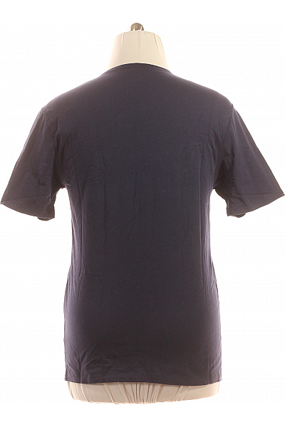 Hugo Boss Jednoduché Pánské Tričko Modré Vel. XL