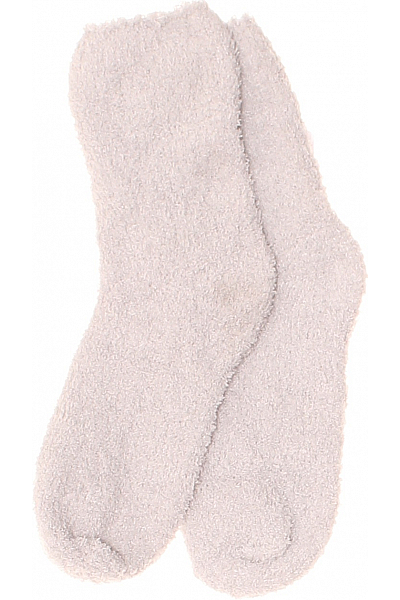  Ponožky Chybí štítek Šedé Second Hand