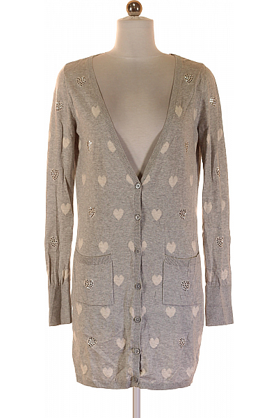 JEFF Dámský Cardigan Šedý