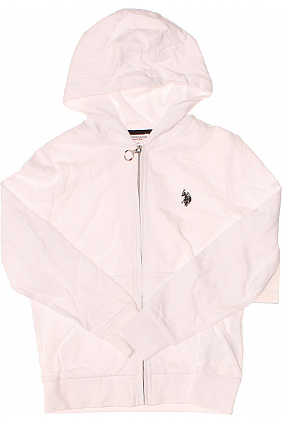 Dívčí Mikina Bílá U.S.POLO ASSN.