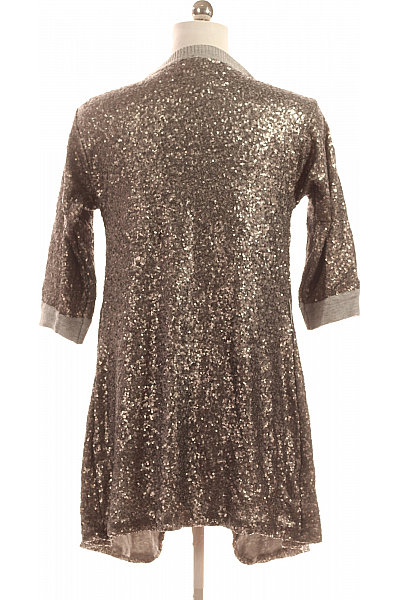 Dámský Cardigan Šedý Nu By Staff Vel. M