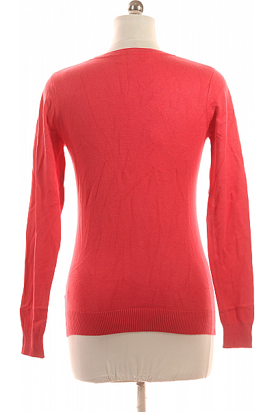 Dámský Pulovr Červený Second hand Vel. 38