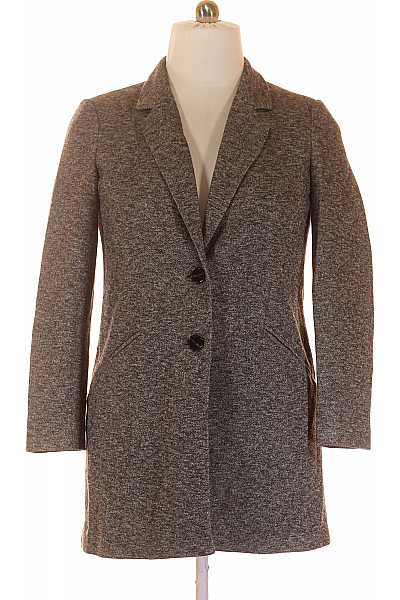 VERO MODA Krátký Dámský Kabát Šedý Vel. L