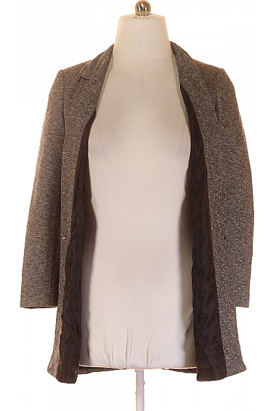 VERO MODA Krátký Dámský Kabát Šedý Vel. L