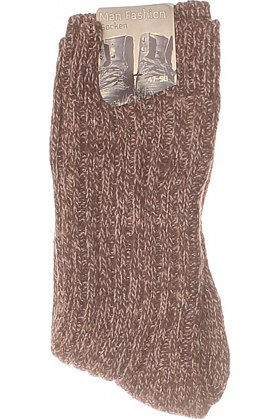  Ponožky Chybí štítek Hnědé