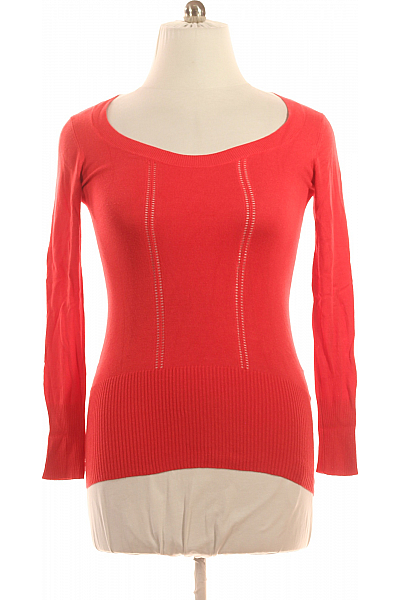 CLOCKHOUSE  Halenka Pletená Červená Vel. L