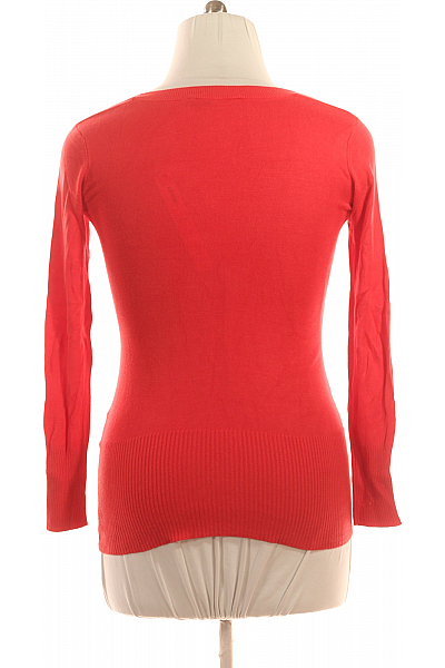 CLOCKHOUSE  Halenka Pletená Červená Vel. L