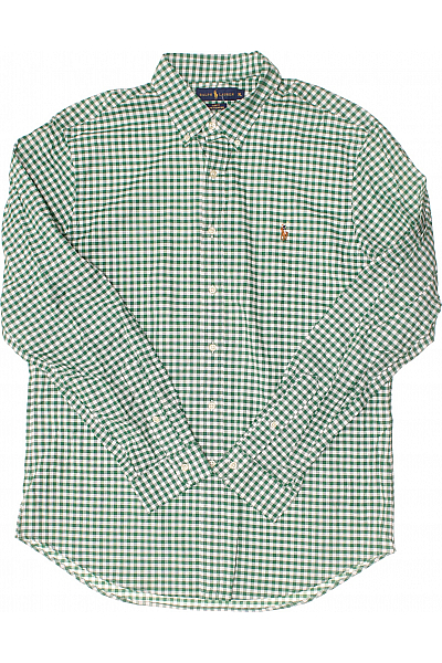 Pánská Košile Zelená Ralph Lauren Vel. XL