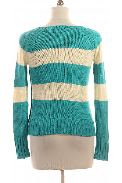 Dámský Svetr Modrý Oodji Vel. M