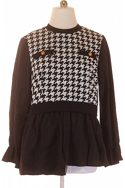 Shein Halenka Černobílá