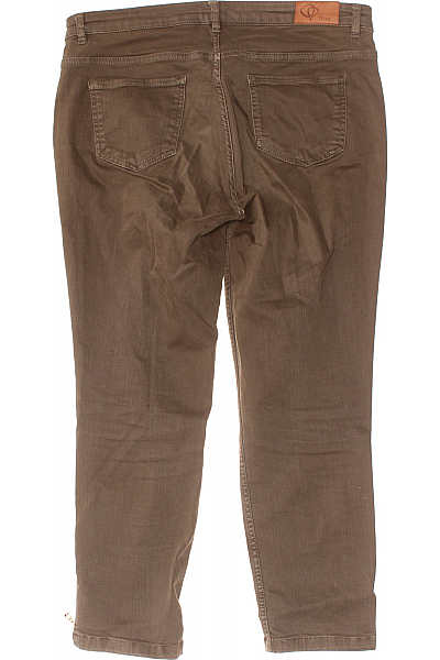 Dámské Kalhoty Rovné Zelené TONI Vel. 42