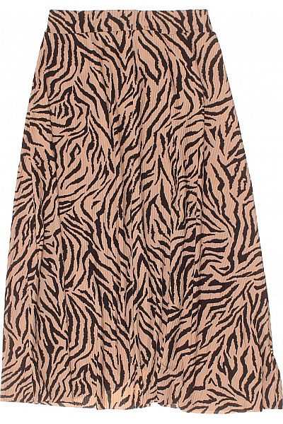 Dlouhá  Sukně Hnědá Vel.  L