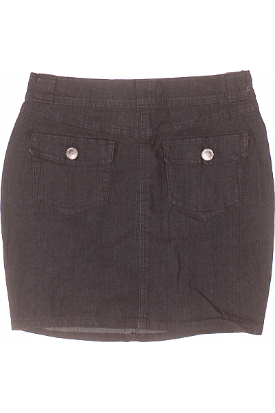 Džínová  Sukně Modrá Vel. 36