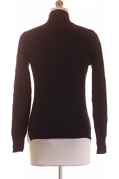 Dámský Svetr Kašmírový Modrý Vel. 36