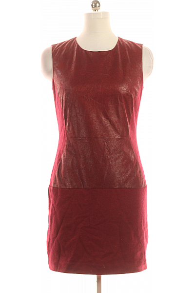 Pouzdrové šaty  Šaty Vlněné Červené Vel. 35