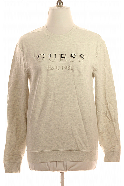 Pánská Mikina Šedá Guess Second Hand Vel. XL