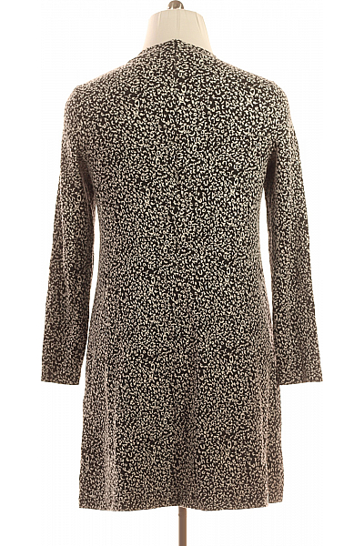  Šaty Pletené Černobílé Esprit Vel. XL