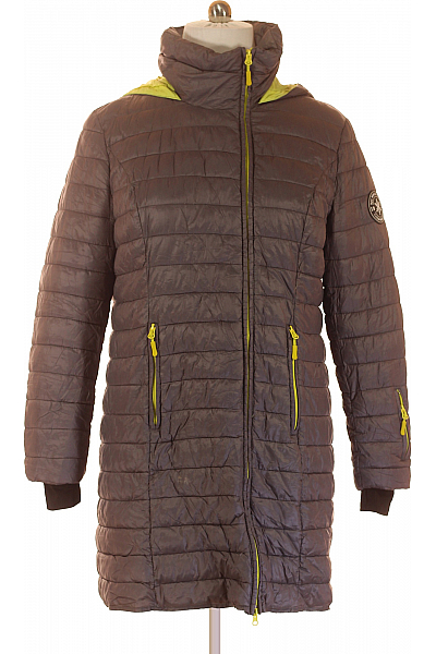 Prošívaná Dámská Bunda Šedá BONPRIX Vel. 46