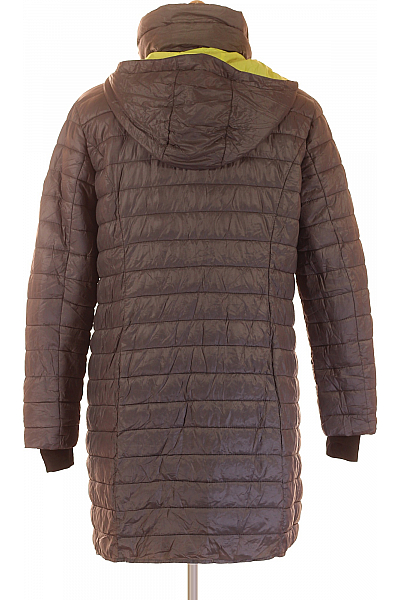 Prošívaná Dámská Bunda Šedá BONPRIX Vel. 46