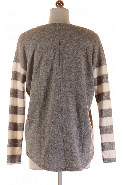  Halenka Pletená Šedá Second hand Vel. S