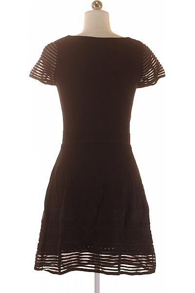  Šaty Pletené Černé PROMOD