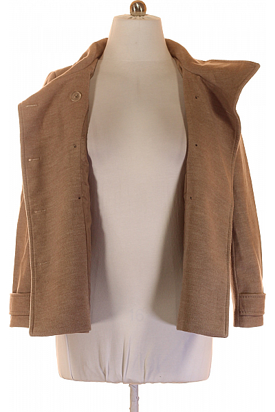 Dámský Kabát Béžový Vel.  44