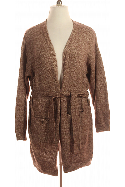 Dámský Cardigan Hnědý Vel. XXL