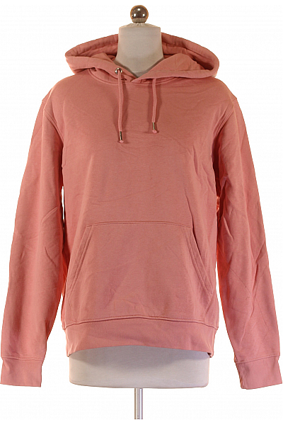 Dámská Mikina Bez Zapínání Růžová Vel. XS